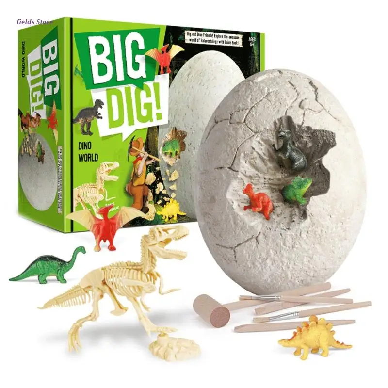 

Kids Funny Dinosaur Egg Interactive Toy Portable Educational Toys