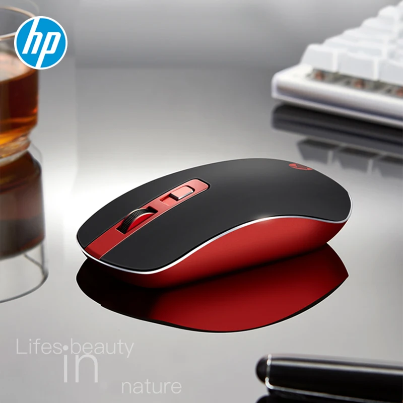 hp S4000 оптический USB 1600 dpi 2,4 ГГц Беспроводная мышь Mute mouse NANO приемник для настольного компьютера Laptp дропшиппинг