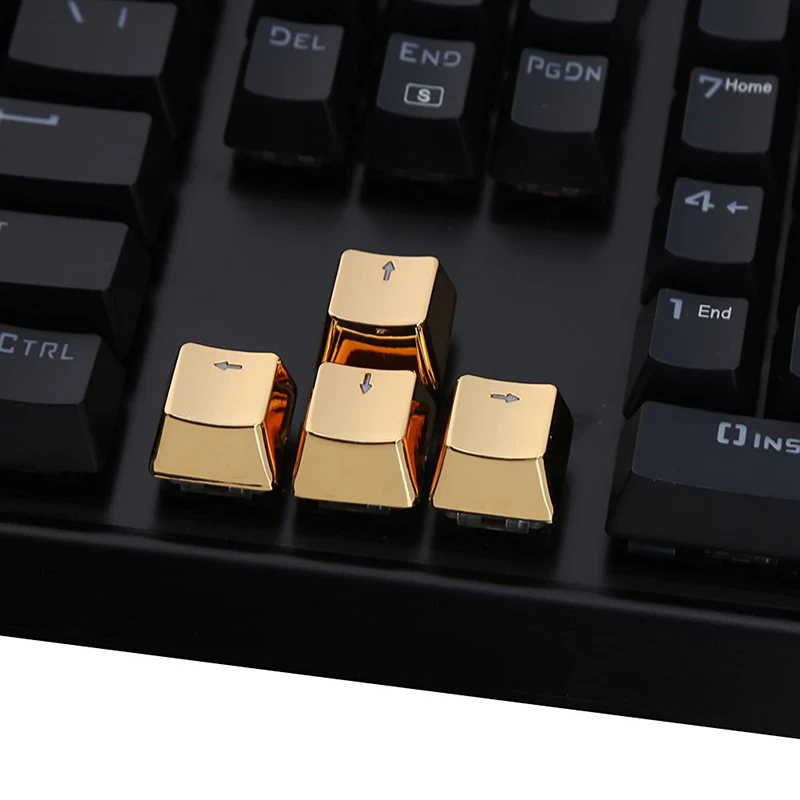 

Individual keyboard transparent key cap Metal keyboard cap Key cap Transparent direction key cap Mechanical key cap WASD