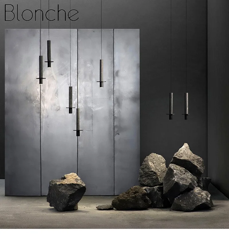 Джейн Европейский водный камень цилиндрический прожектор подвесные светильники