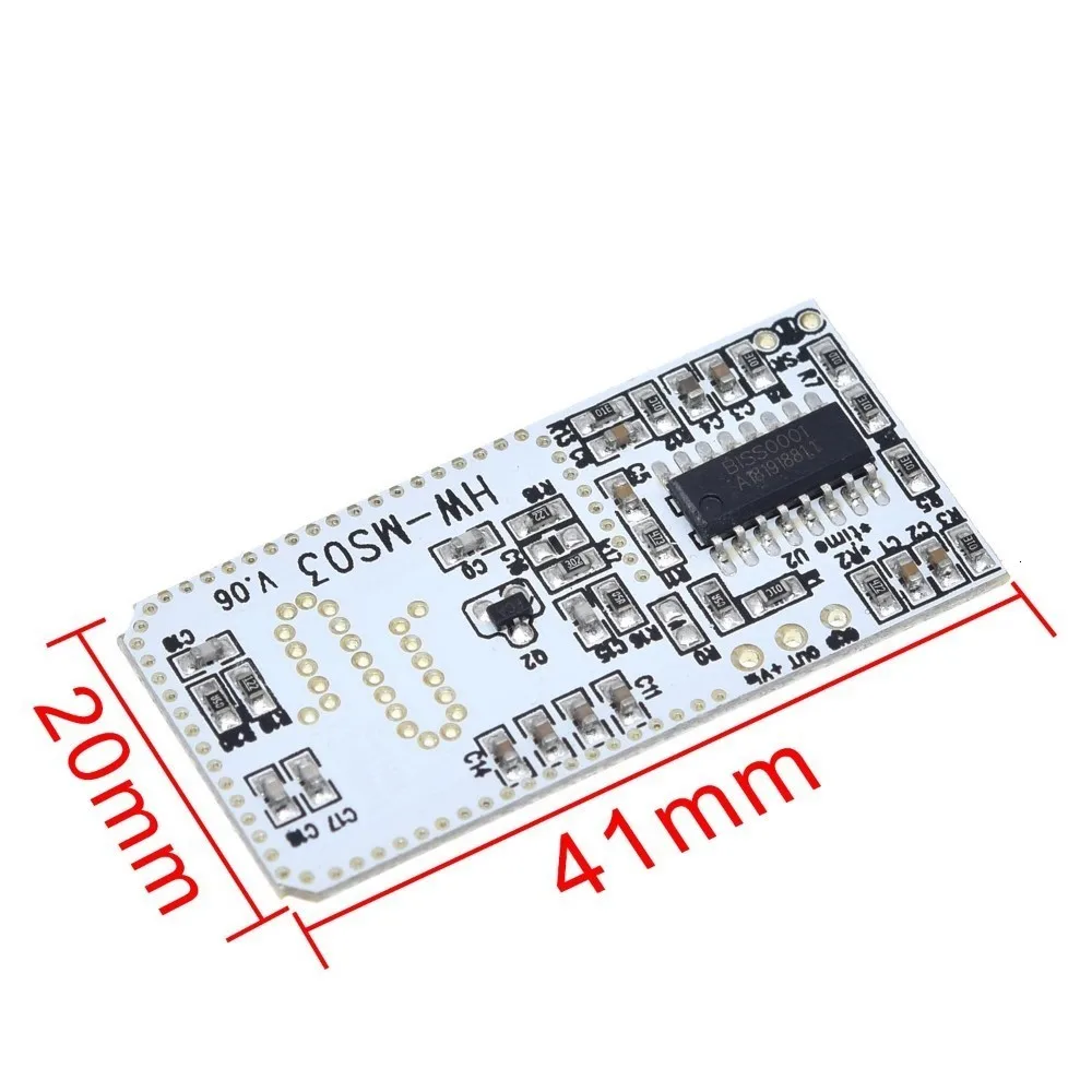 Высокая производительность движения Сенсор модуль радар HW-MS03 2 4 ГГц до 5 8