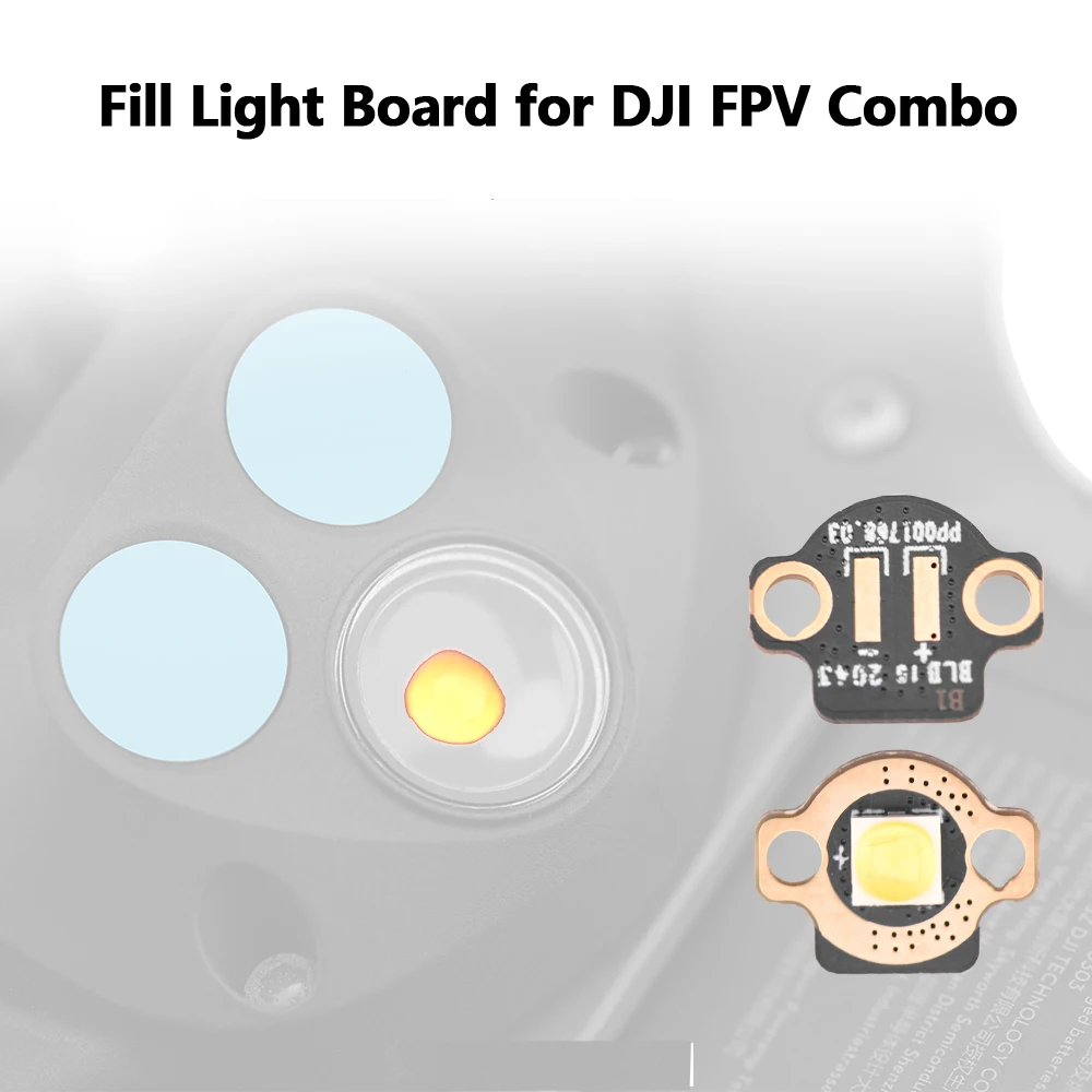 

Down-прицел заполнить светильник доска для DJI FPV комбо Drone запасных Запчасти лампа для ремонта для FPV Combo аксессуар