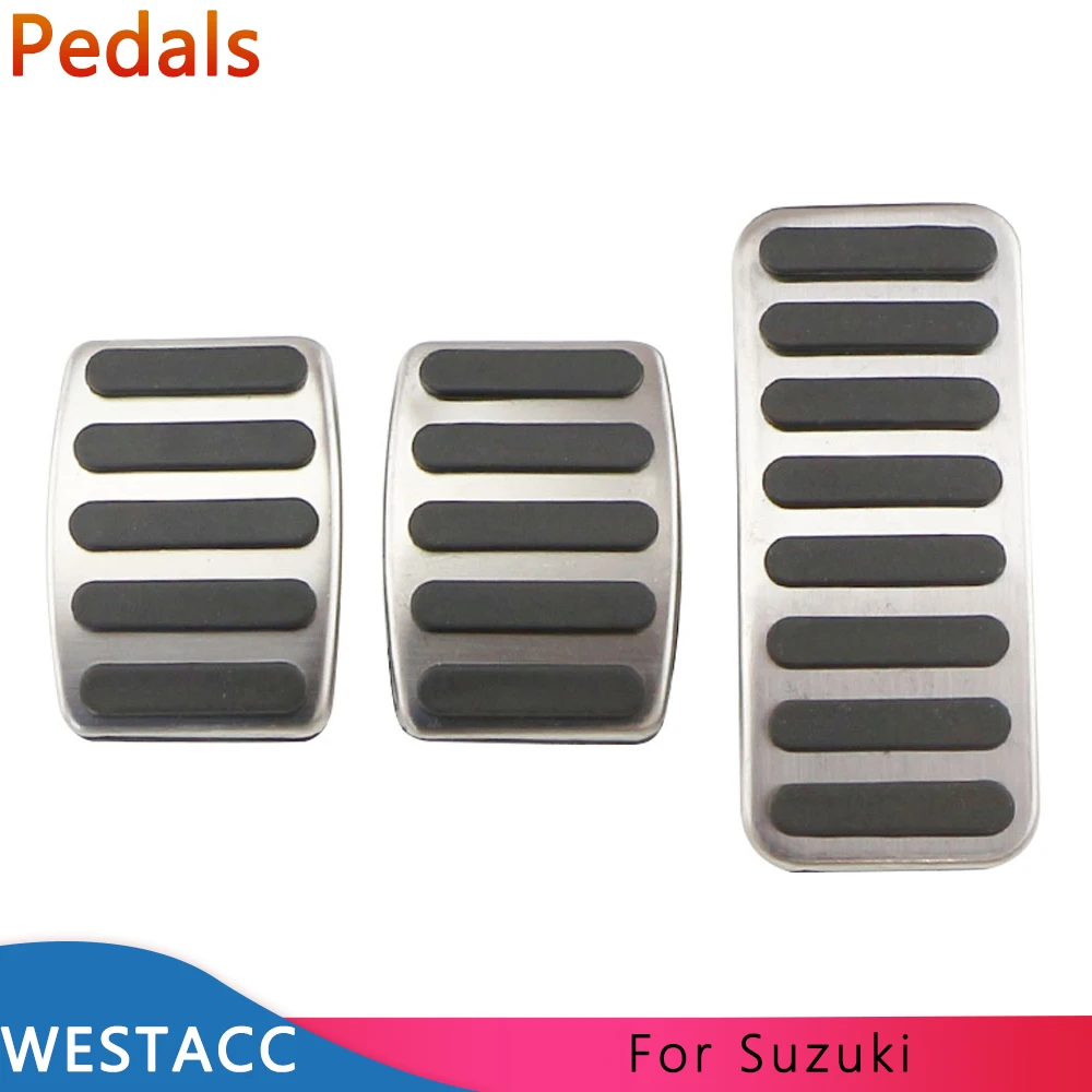 Car Pedals for Suzuki SX4 Aerio Ciaz Vitara S-Cross Splash Ignis Kizashi Sidekick Samurai Gas Brake Pedal Covers Accessories | Автомобили
