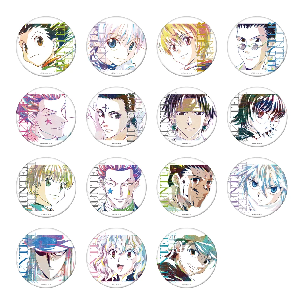 HUNTER×HUNTER аниме kilua Zoldyck Gon Freecss Kurapika Leorio Paradinight Hisoka Morow металлическая брошь значок