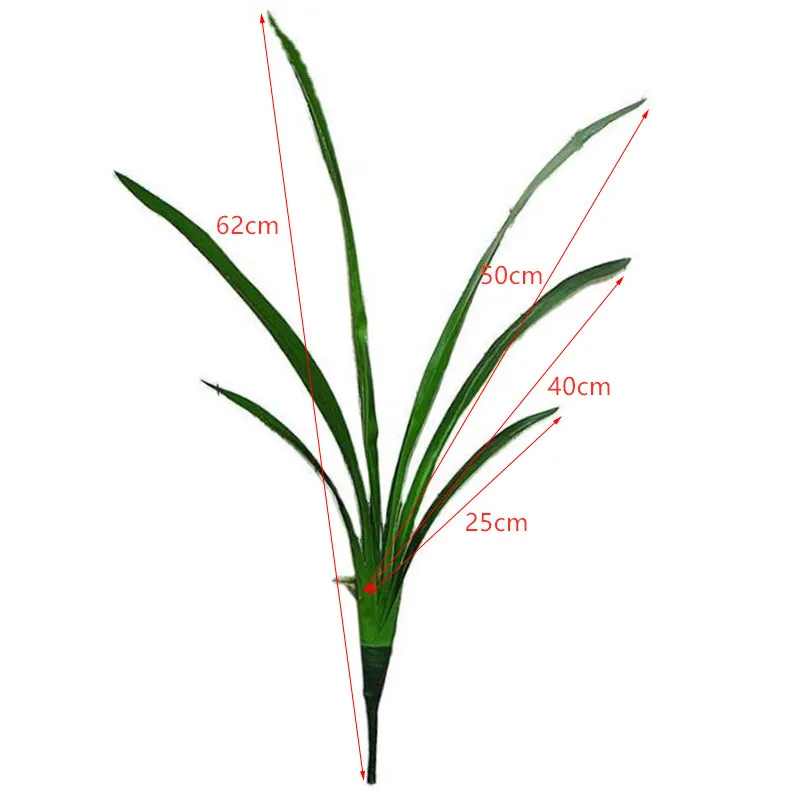 

Artificial Plants Green Grass Plastic flower Fake Plants decor flower Desktop Decor plant for wedding garden decor fake flower