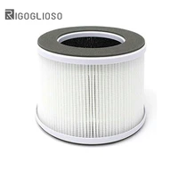 rogoglioso true hepa air purifier filter replacement compatible for gl2109 ionic air purifier small air cleaning system for home