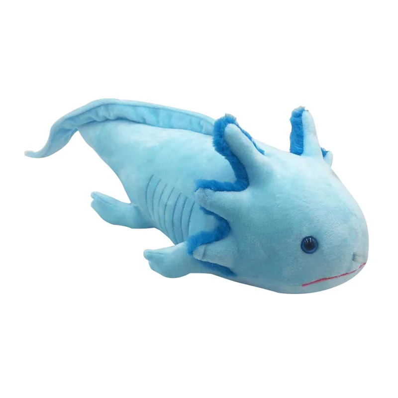 Милая Axolotl мягкая плюшевая игрушка Реалистичная имитация Ambystoma мексиканский