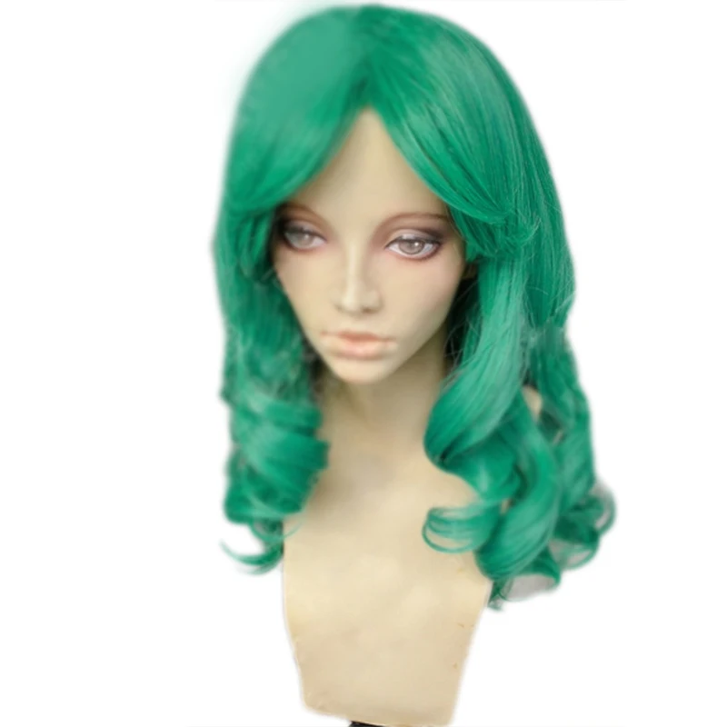 1 шт. длинный вьющийся парик из аниме мультфильма синтетические волосы косплей