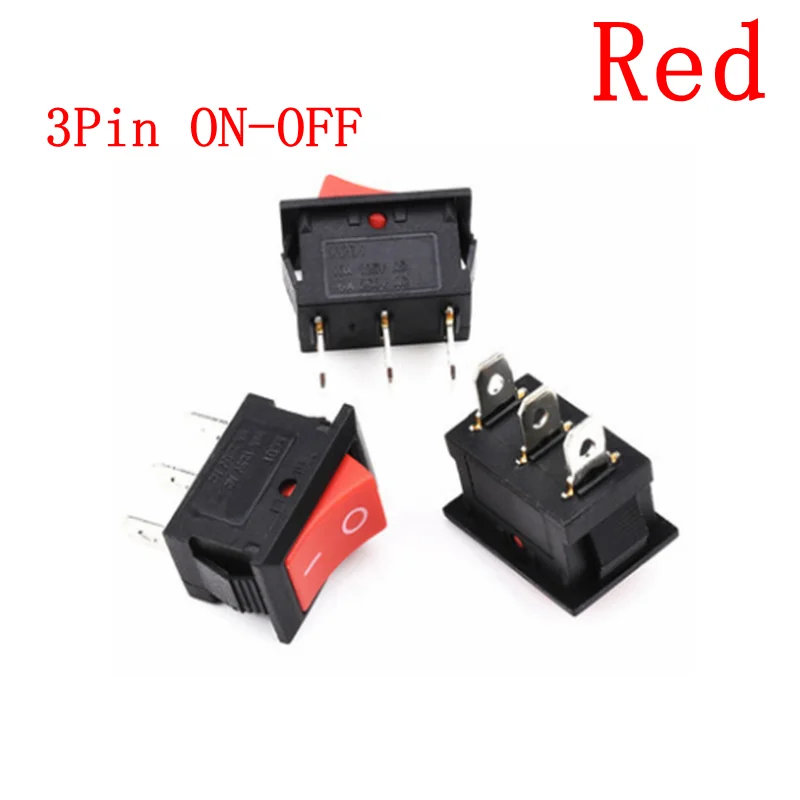 

5-10 шт., клавишный выключатель для лодки, 21*15 мм AC