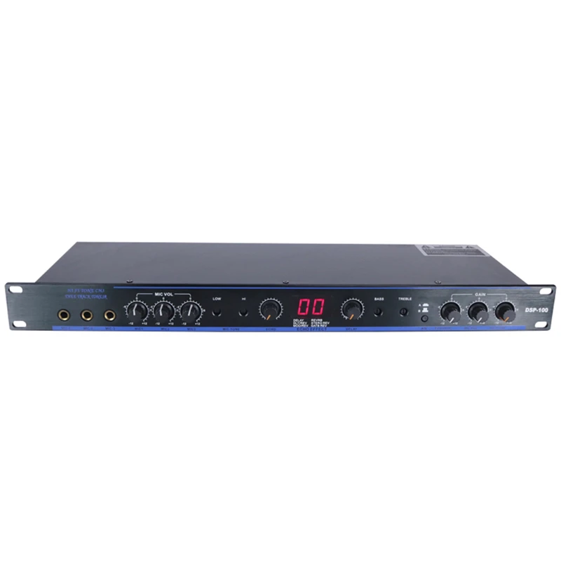 DSP-100 предусилитель караоке цифровой эхо реверберация