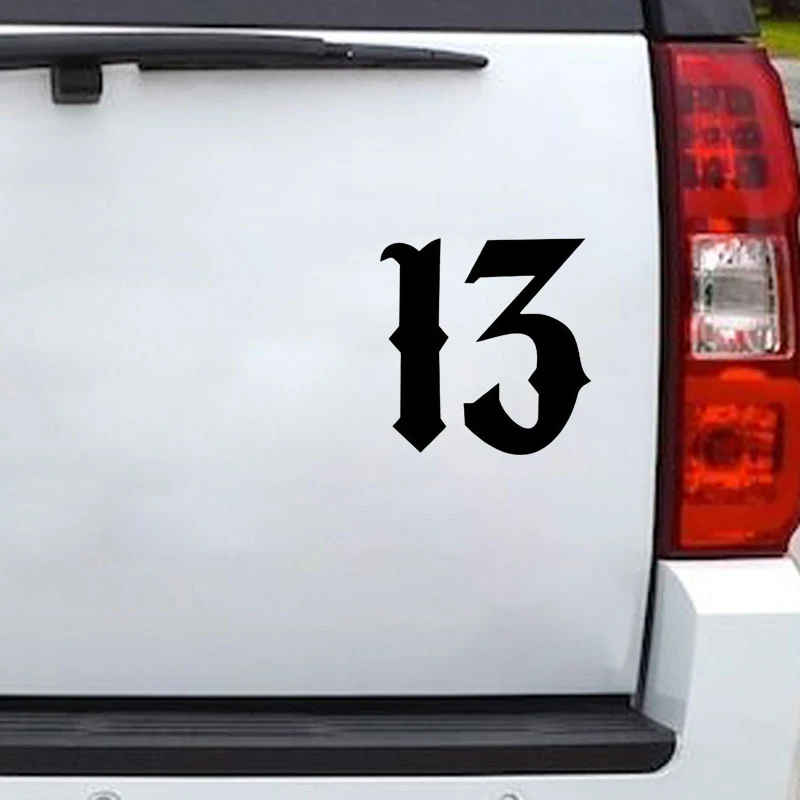 Художественный шрифт 13 аппликация Автомобильная Татуировка виниловая упаковка