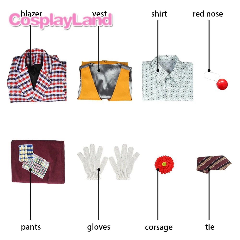 Фильм Джокер 2019 Артур крапинку Косплэй костюм Необычные костюмы на Хэллоуин