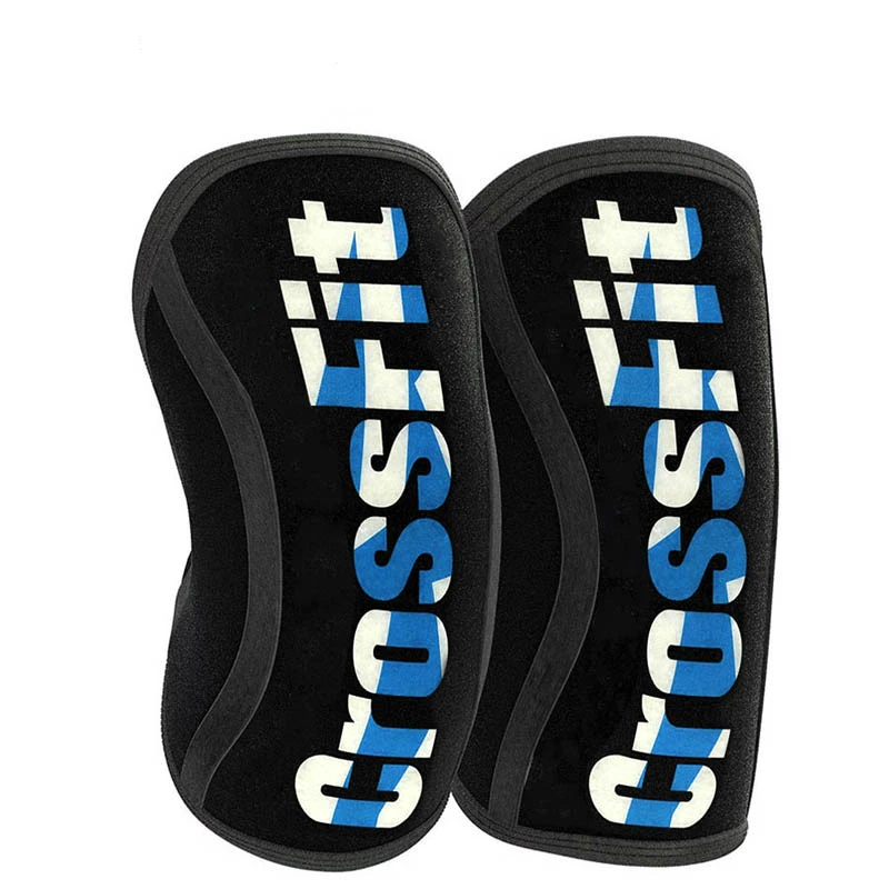 

Women Men Teens 7mm Neoprene Sports Kneepads Compression Weight Powerlifting Crossfit Training Knee Pads Support Custom Logo