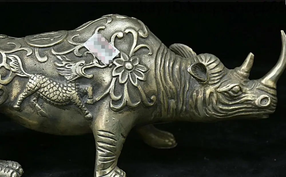 Сбор мы ответим вам в самый быстрый Медь серебро Статуэтка единорога цилинь