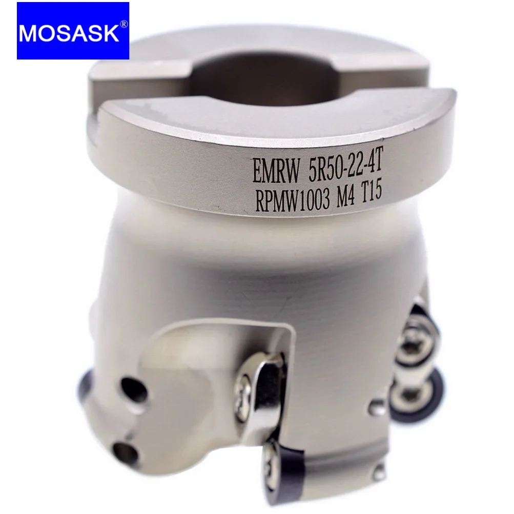 Moask EMRW R5 R6 50 63 80 мм режущий инструмент с фиксирующей головкой твердосплавное