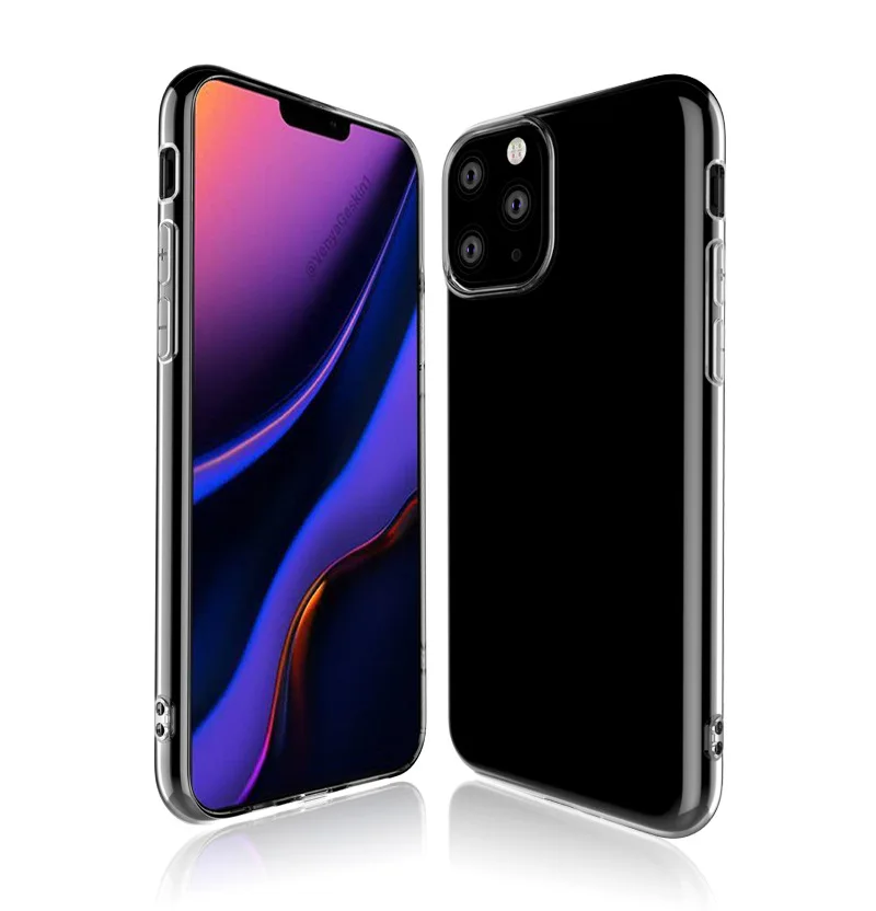 Чехол для телефона IPhone 11 Pro максимальный чехол Прозрачный Ультра-тонкий