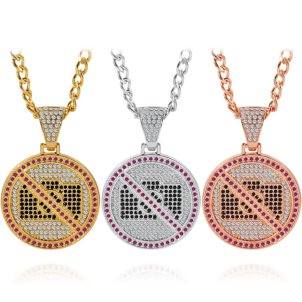 

European And American New Zircon Necklaces Women's Necklaces Fashion Creative Necklaces Valentine's Day Gifts Men's Necklaces