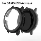 5 видов цветов Чехол для Samsung Galaxy Watch 3 Active 2 44 мм 40 мм Бампер протектор ремешок ТПУ все-вокруг Бампер корпус аксессуары