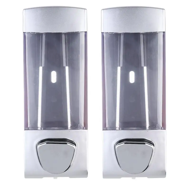 

Настенный дозатор мыла, настенный дозатор для мыла и шампуня, 2 шт.