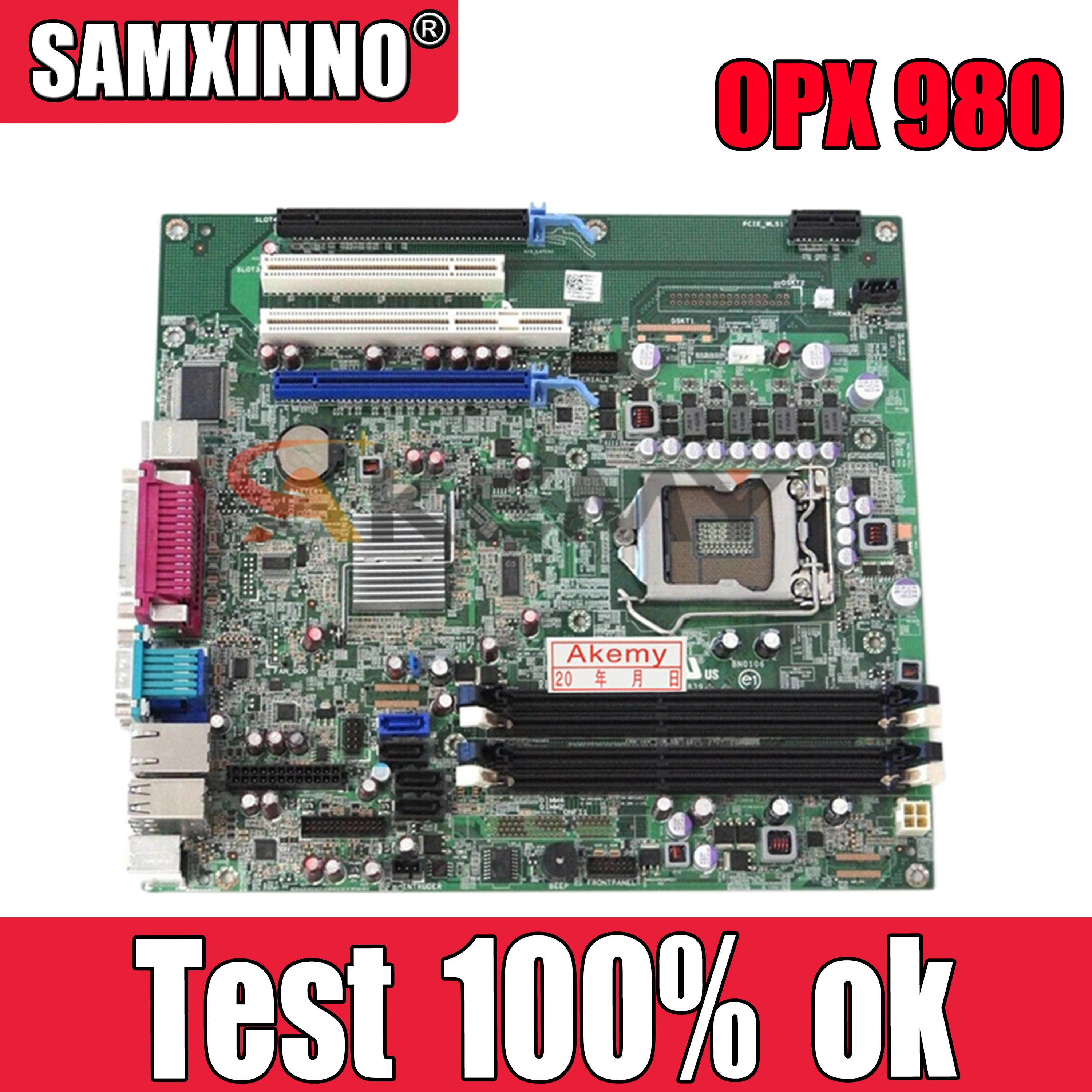 Высокое качество Настольная материнская плата для ноутбука DELL OPX 980 MT LGA1156 CN 0D441T