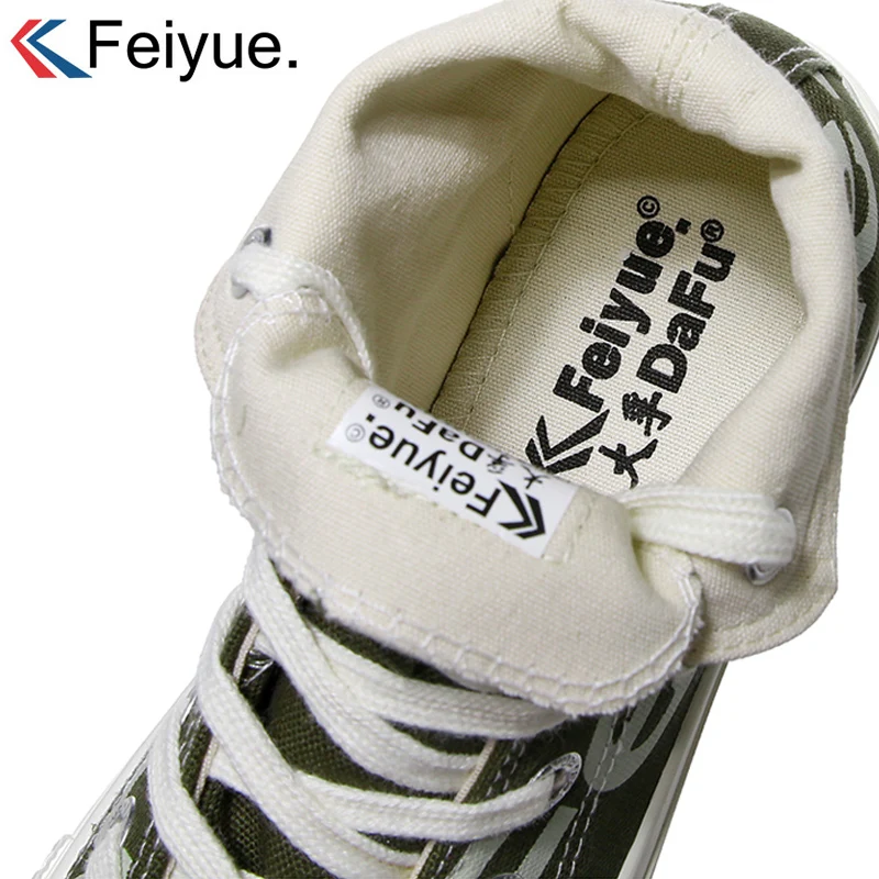 Feiyue/обувь; высокие резиновые парусиновые кроссовки; дышащая классическая спортивная обувь для отдыха; Feiyue; кроссовки для мужчин и женщин; обувь для скейтбординга