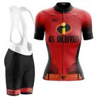 Женские комплекты из джерси VEZZO с коротким рукавом, одежда для велосипедной команды, женская одежда для езды на велосипеде, профессиональная одежда для езды на велосипеде, комплект из шорт и нагрудников