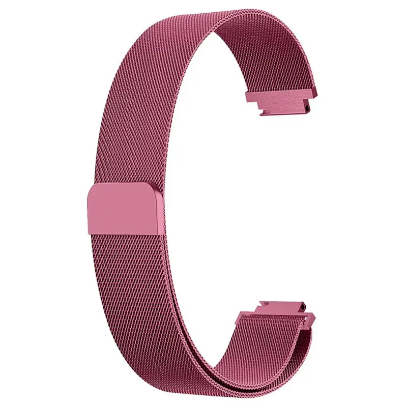 R Замена Миланская петля для Fitbit Inspire магнитный браслет из нержавеющей стали Betl для Fitbit Inspire HR/ace2 Band - Цвет: R