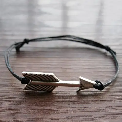 Винтажный браслет ручной работы для мужчин и женщин Регулируемый