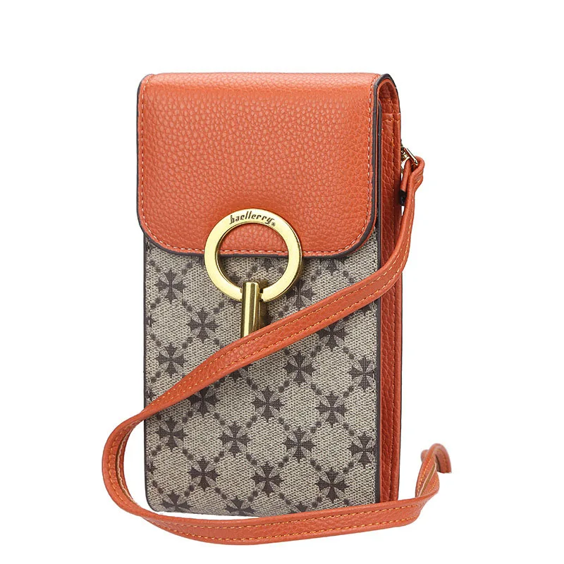 Многофункциональная маленькая сумка через плечо для женщин Дамский кошелек из