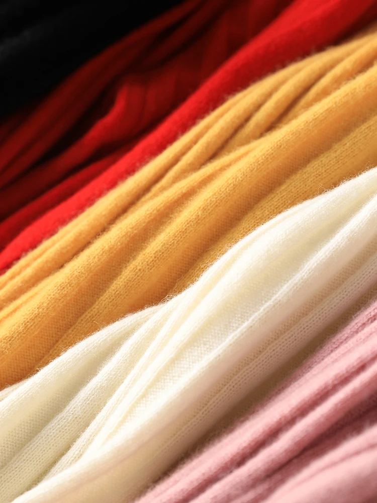 

The new 100% pure sweater female v collar head sweater short sleave long sleeves with a sweater knitted top