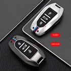 Чехол для автомобильного ключа из цинкового сплава, полное покрытие для Peugeot 308 408 508 2008 3008 4008 Citroen C4 C4L C6, аксессуары для смартфона