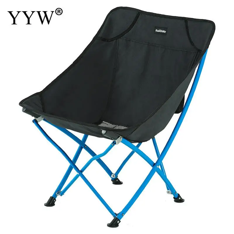 저렴한 야외 캠프 의자 초경량 접이식 달 의자 의자, 휴대용 낚시 캠핑 의자 접이식 등받이 좌석 정원 도구