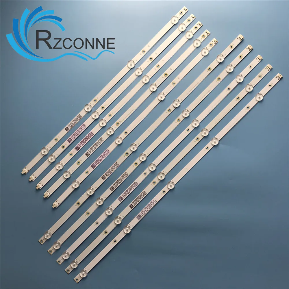 Светодиодная лента для подсветки 9 ламп телевизора 55 дюймов Φ LB55135 (L) (R)