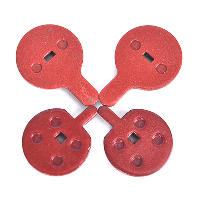 

1 пара MTB горный велосипед Велоспорт седло велосипеда красный Медь волокна Металлические тормозные колодки для дисковых тормозов для велос...