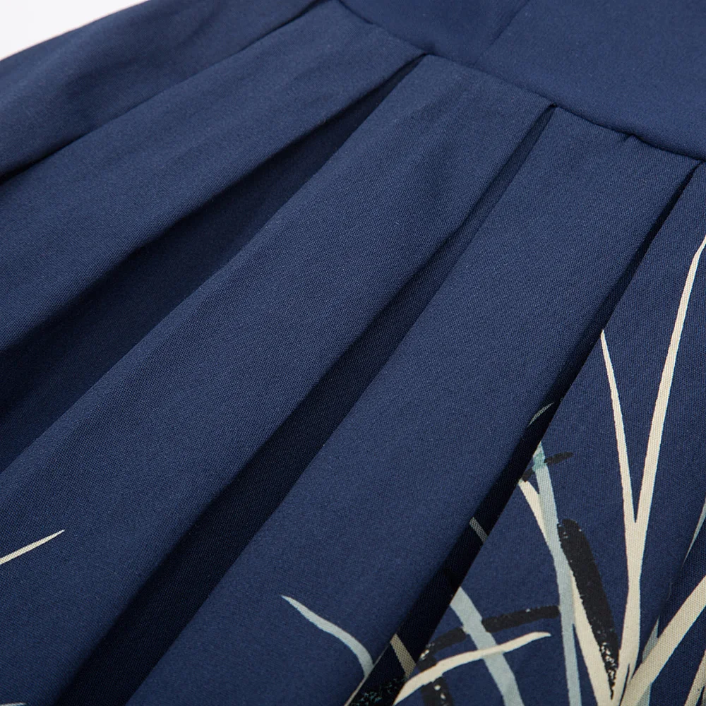 BP женское Ретро винтажное платье 1/2 рукав с открытыми плечами хлопок пэчворк