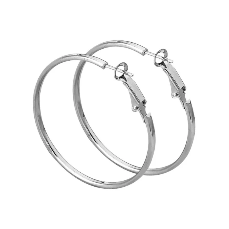 1 пара панк гипербола преувеличение для ночного клуба сплав Золотая круглая