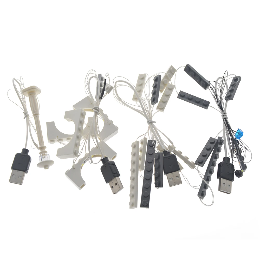 Only LED Light MTELE светодиодный светильник Up Kit для Creator Brick Green Bank светильник ing набор совместим с 10251(не включает модель - Цвет: Only LED Light