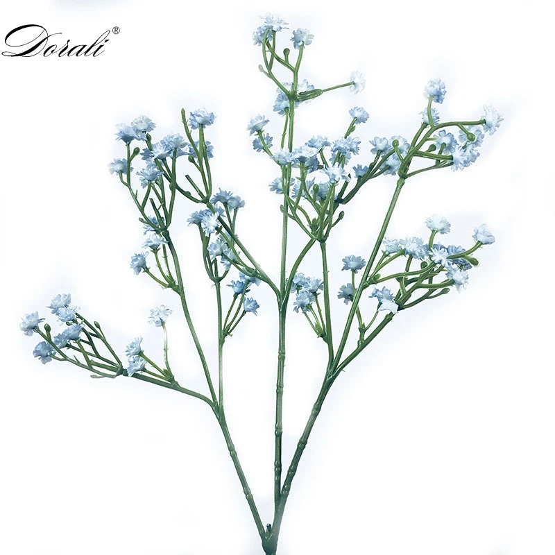 1 шт. белый цветок дыхания Искусственные Поддельные Gypsophila DIY Цветочные букеты