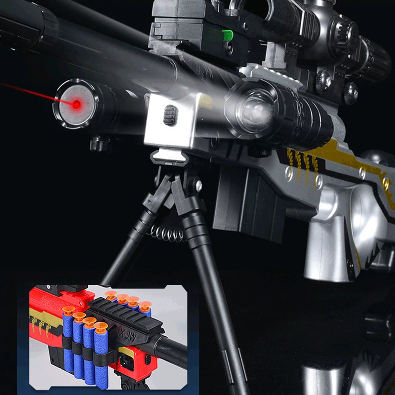 Винтовка снайперская AWM ручное оружие для детей и взрослых подарок на день