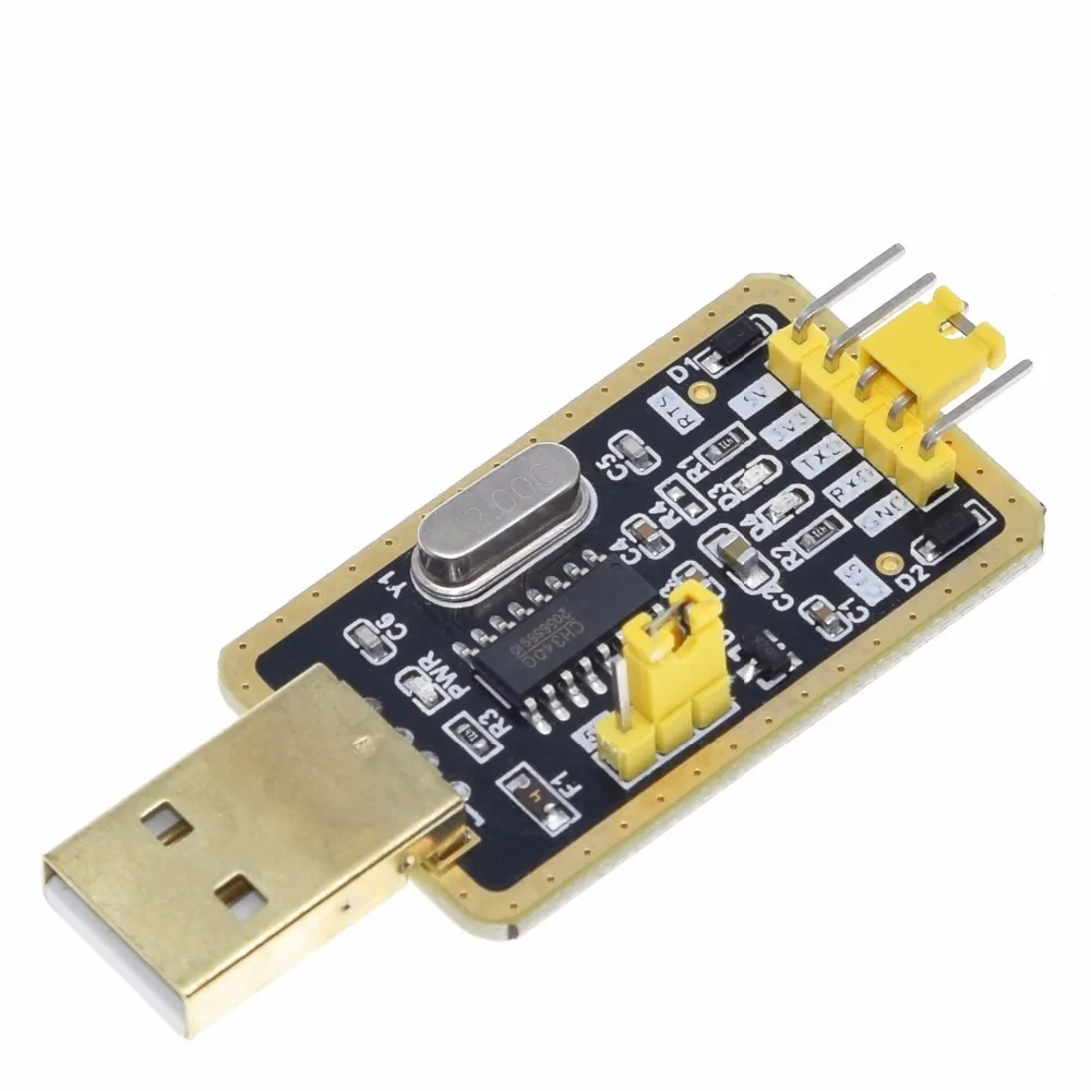 1 шт. ShengYang CH340 модуль вместо PL2303, CH340G RS232 к ttl модуль обновления USB к последовательному порту в девять щеток маленькие пластины