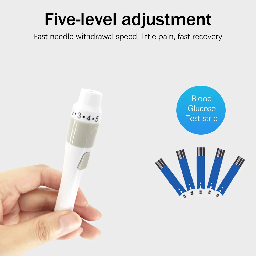 Yongrow метр 50 шт тест полоски глюкометры в крови иглы ланцеты монитор сахара