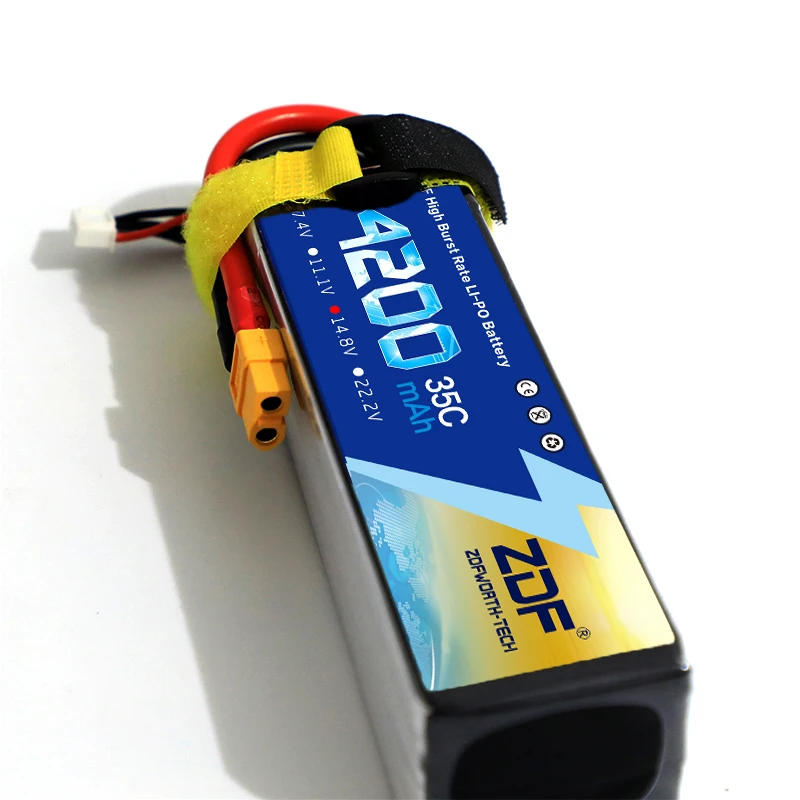 ZDF RC Lipo аккумулятор 14 8 в 4200 мАч 35C Max 70C для вертолет Qudcopter автомобиль самолет |