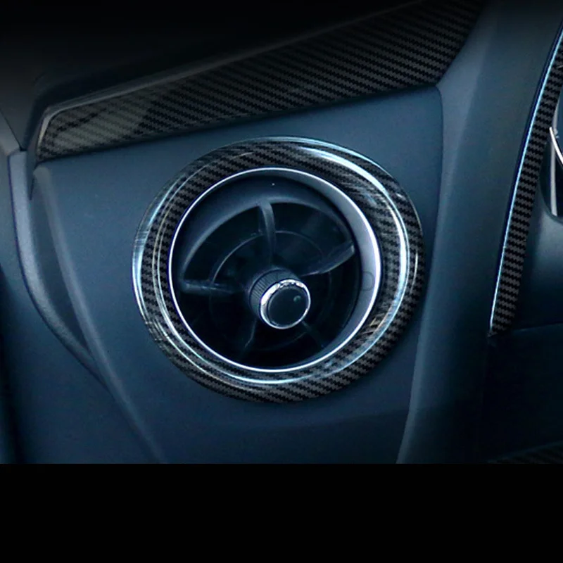 Аксессуары для приборной панели из нержавеющей стали 2 шт. левая и правая