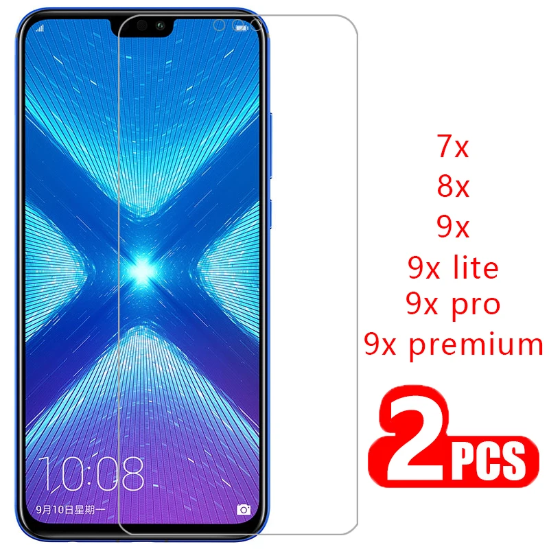 Чехол для huawei honor 9x premium pro lite 8x 7x защитная пленка из закаленного стекла 7 8 9 x x7 x8 x9