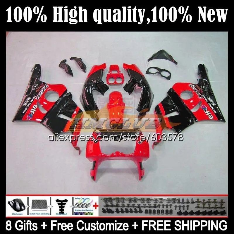 

CBR400RR For HONDA NC23 CBR400 RR 1988 1989 1990 1991 1992 1993 32CL.91 CBR 400RR 400 RR 88 89 90 91 92 93 Fairing Red black