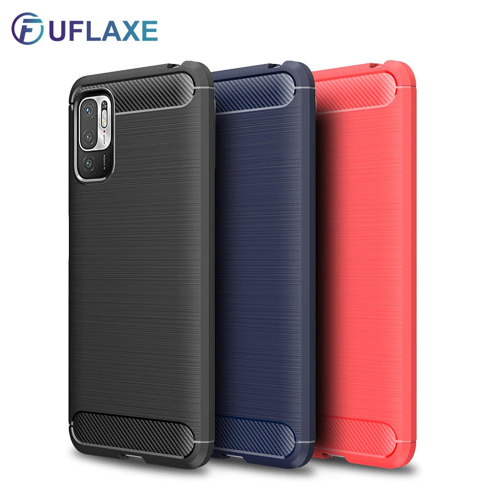 

UFlaxe Luxury Soft Silicone Case for Xiaomi Poco X3 NFC M3 Pro Shockproof Ultra-thin Cover Poco X2 F3 F2 Pro C3 M2