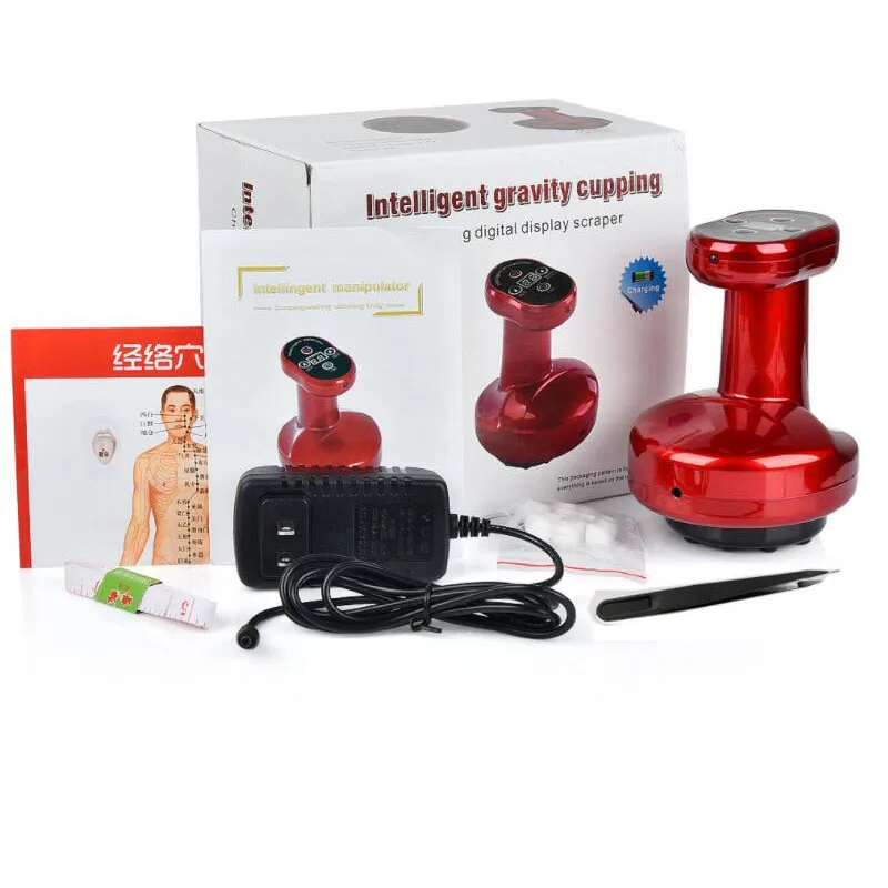 

Usb cable/chargeable Cupping Therapy Set and Gua Sha Tool Multifunction Electric Cupping Set Guasha Cupping Tool for Body Pain