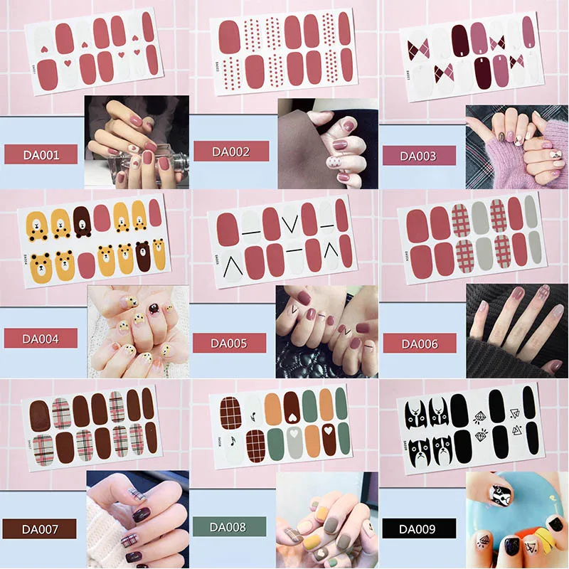Мгновенный стикер для дизайна ногтей обертывание фольга сделай сам маникюра