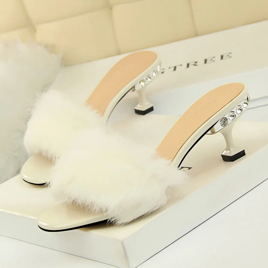 2020 летнее платье размера плюс женская обувь с украшением в виде кристаллов