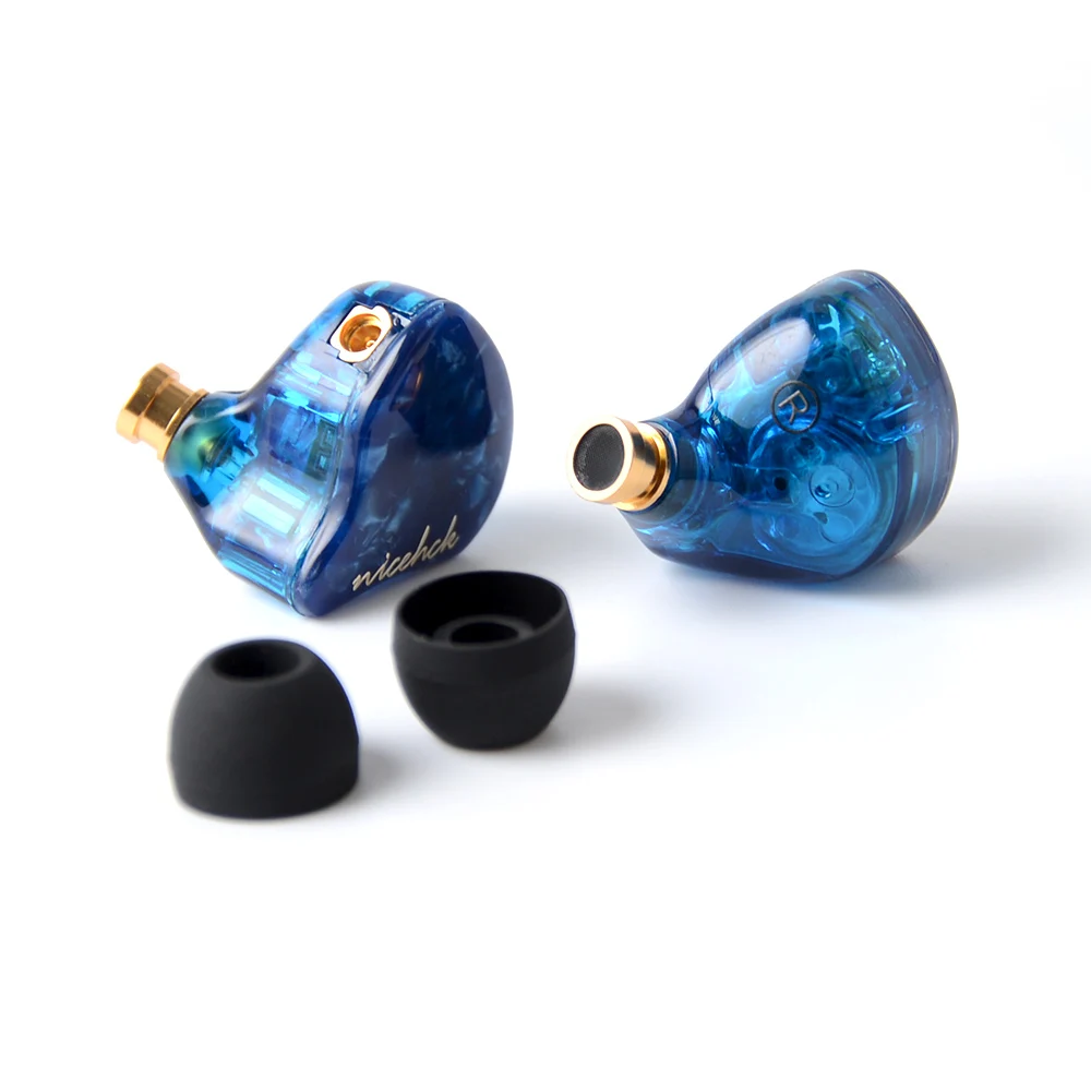 Внутриканальные наушники NiceHCK P3 гибридные Hi Fi 2BA + 1DD 3 шт. гарнитура монитор IEM MMCX